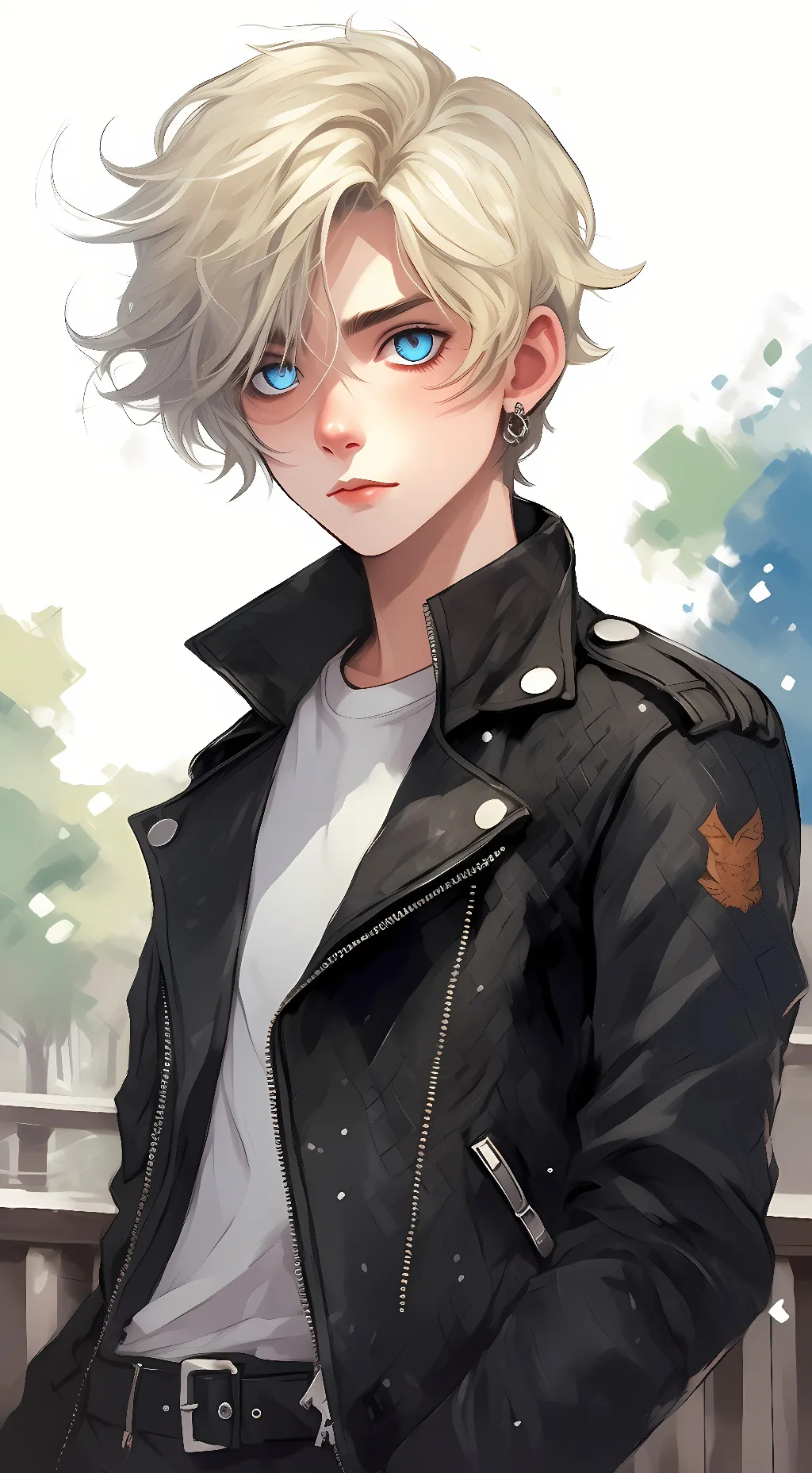 ai character: Sasakino background