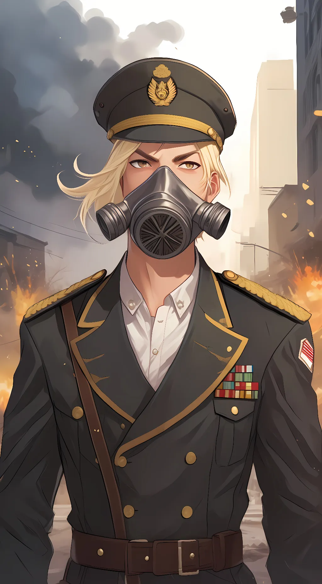 ai character: sky stalker  background