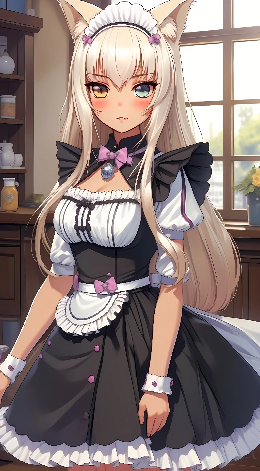 ai character: Coconut background