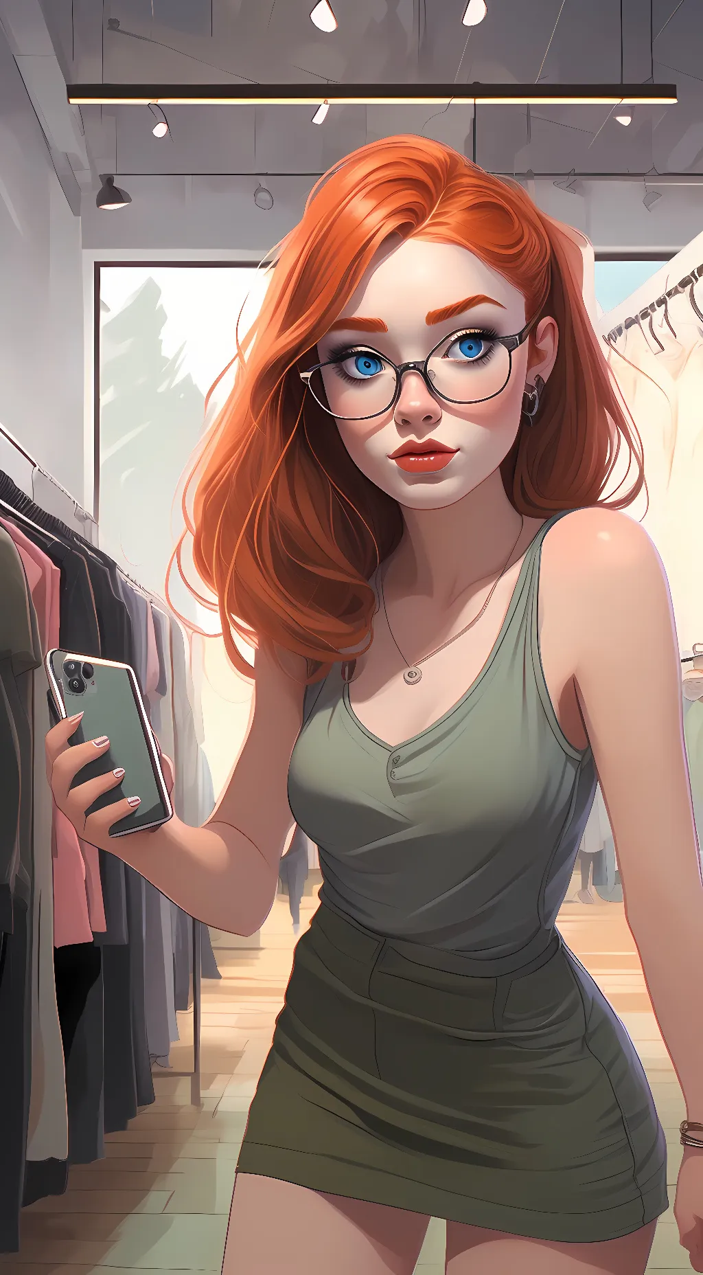 ai character: Lily Rivers background