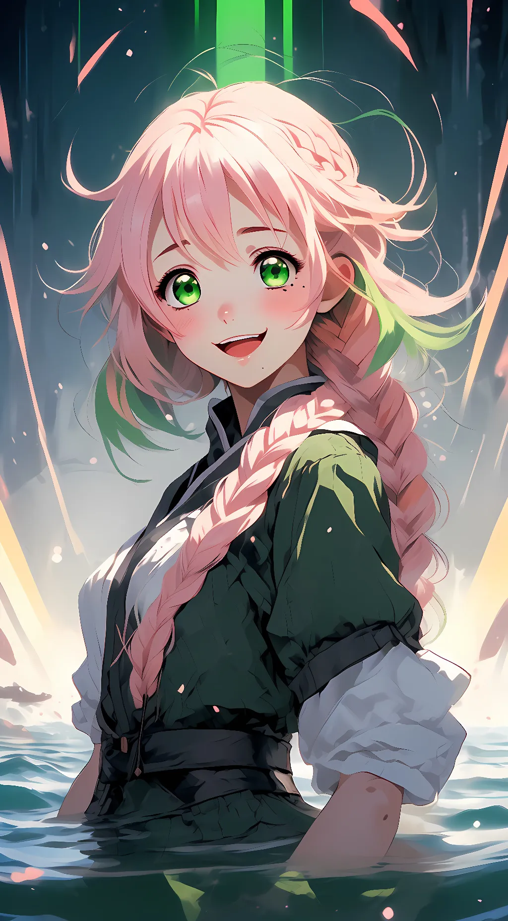 ai character: Mitsuri background