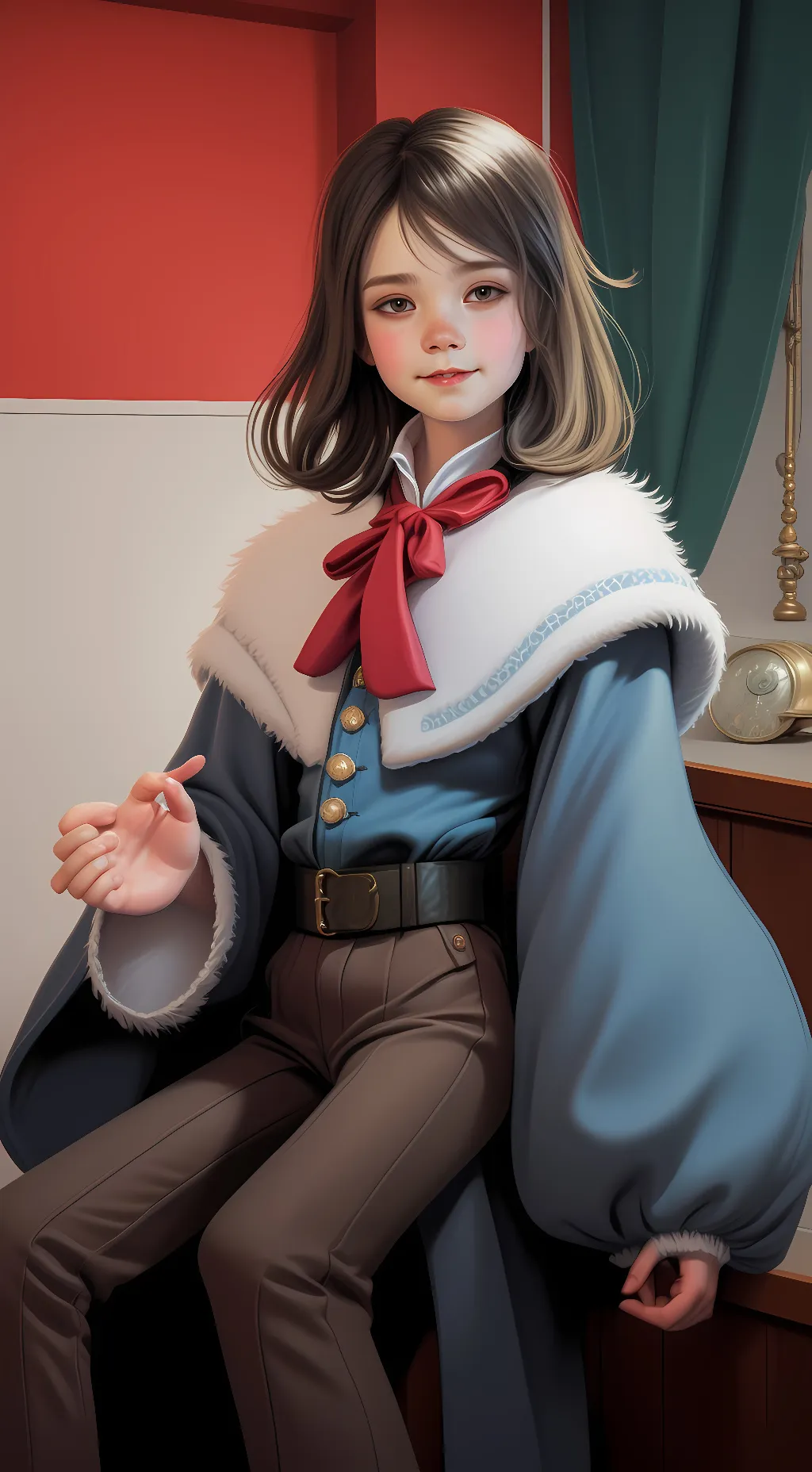 ai character: Maddie background