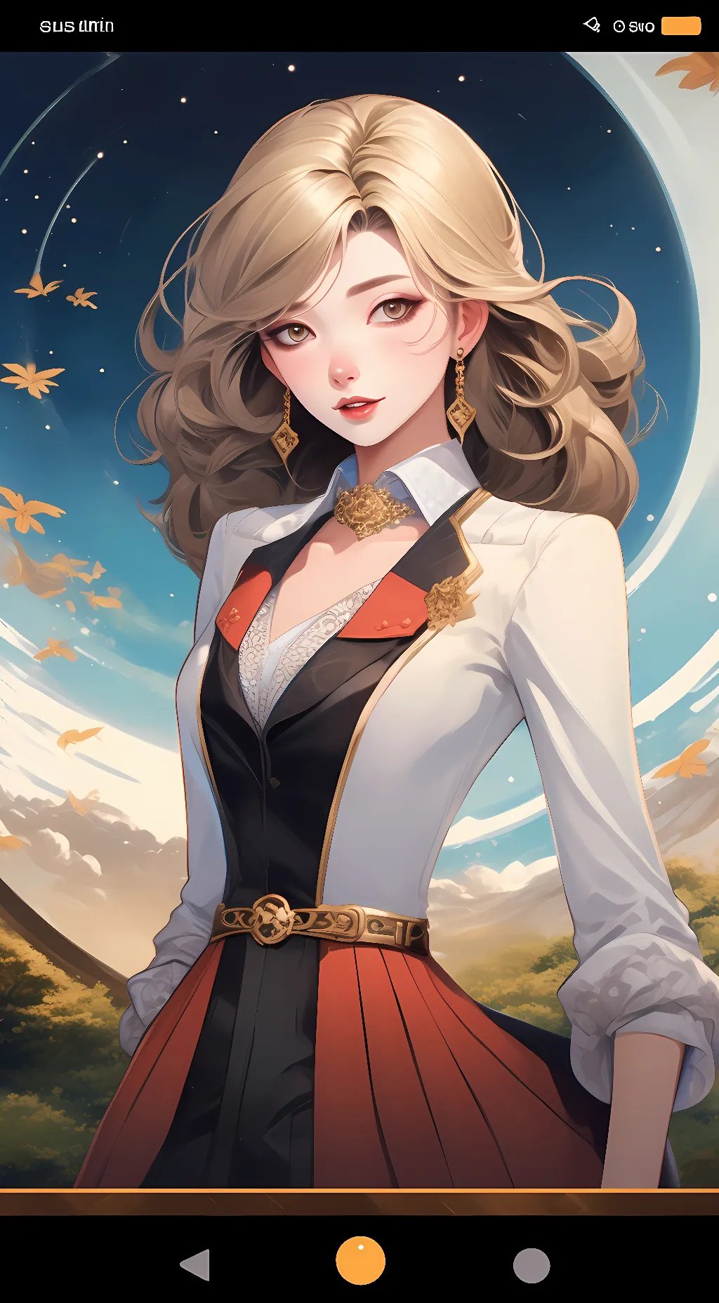 ai character: cute background