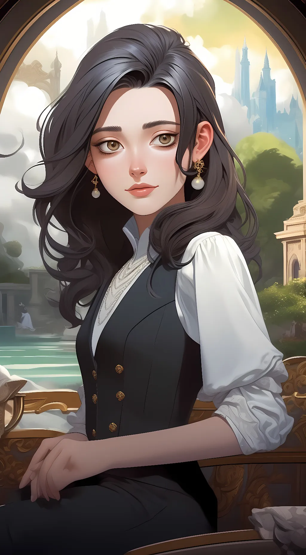 ai character: hinata background