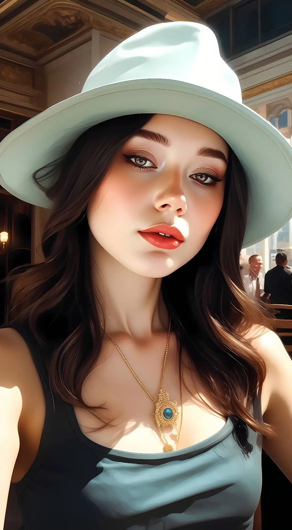 ai character: bri background