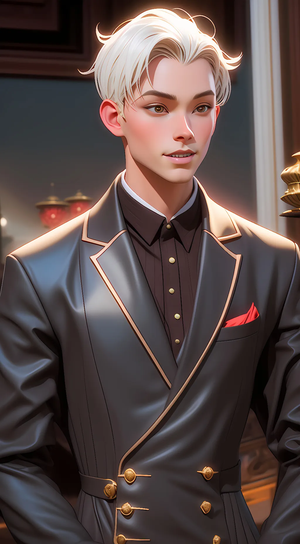 ai character: Link background