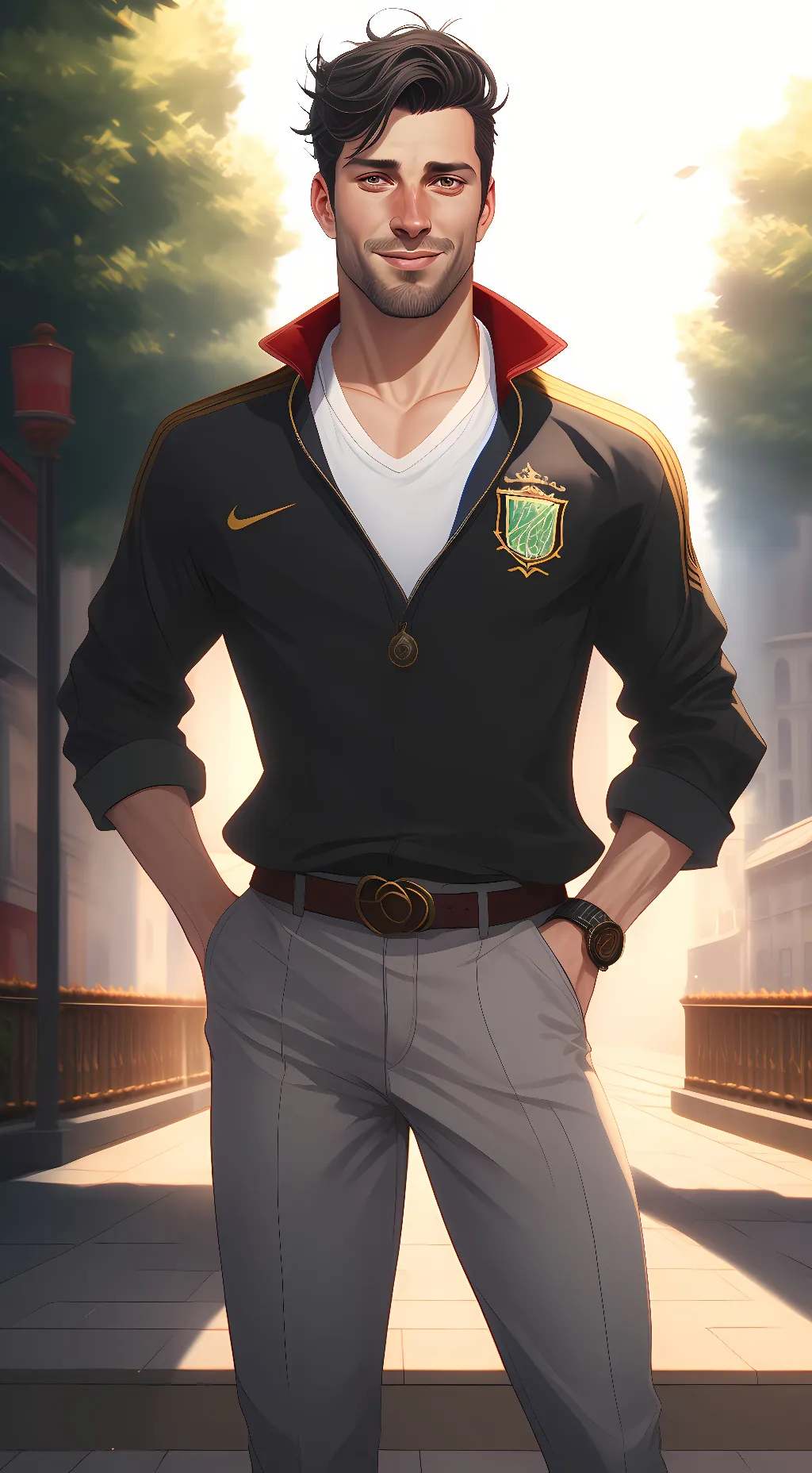 ai character: Lionel background