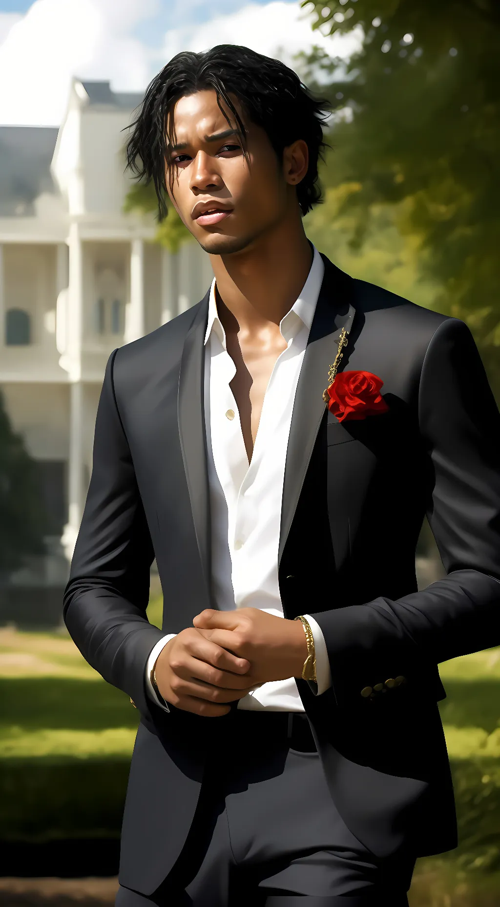 ai character: Josiah hunter  background