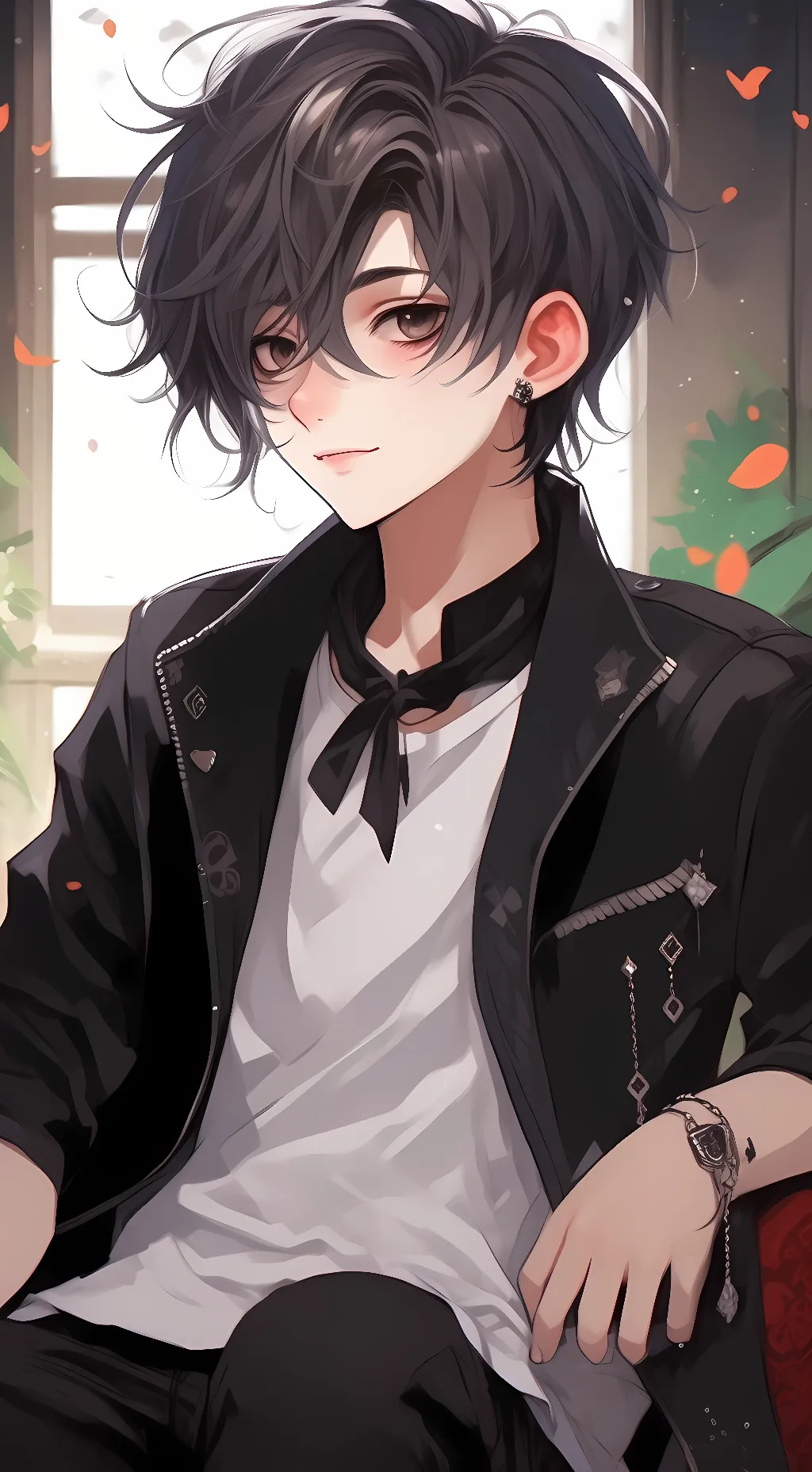 ai character: Justin background