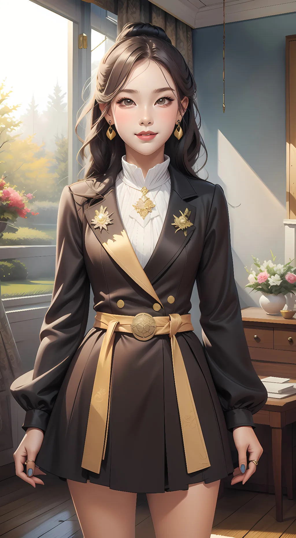 ai character: moil background