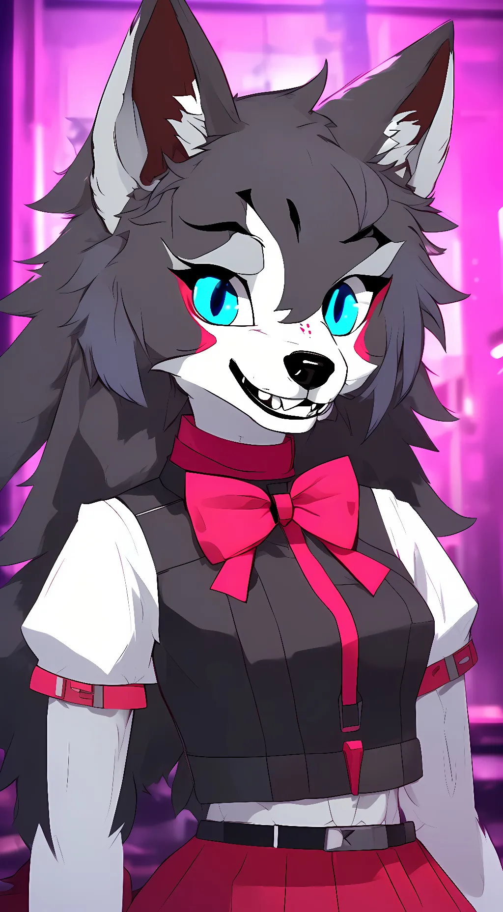 ai character: LuLu ❤️ background