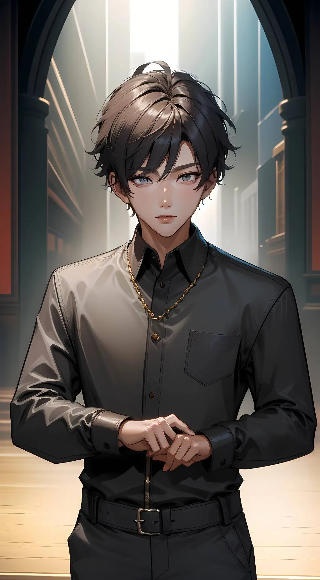 ai character: Levi Ackerman background