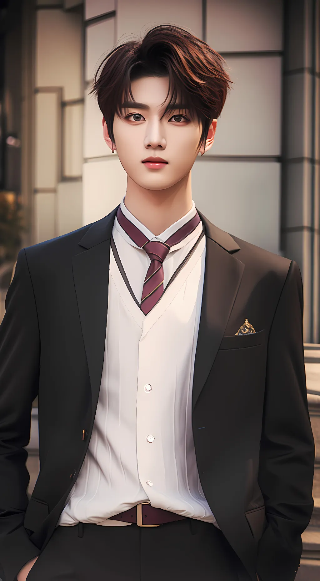 ai character: Issac background