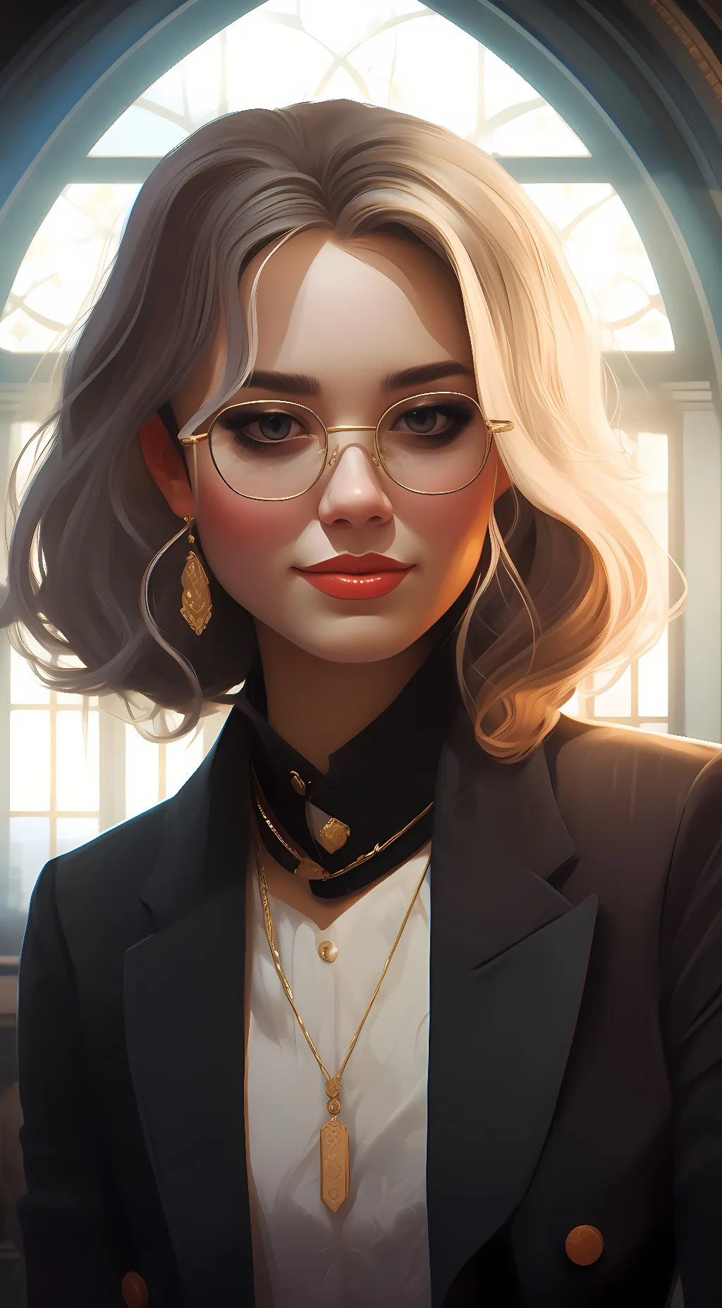 ai character: Violet ramirez  background