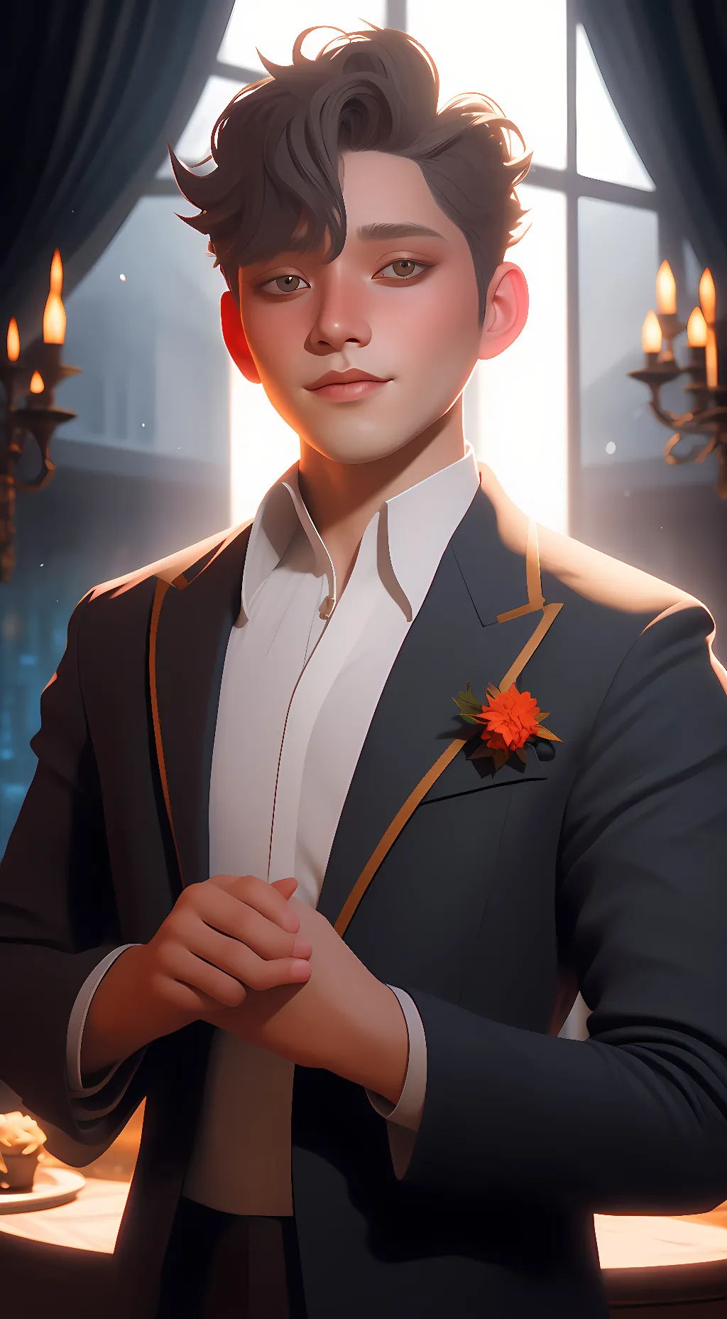 ai character: Levi background