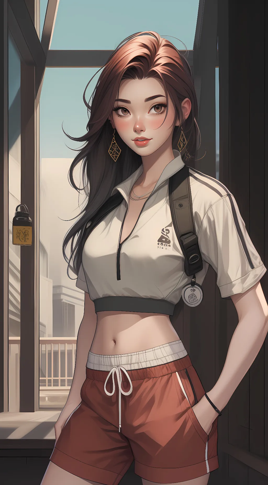 ai character: Nevaeh  background