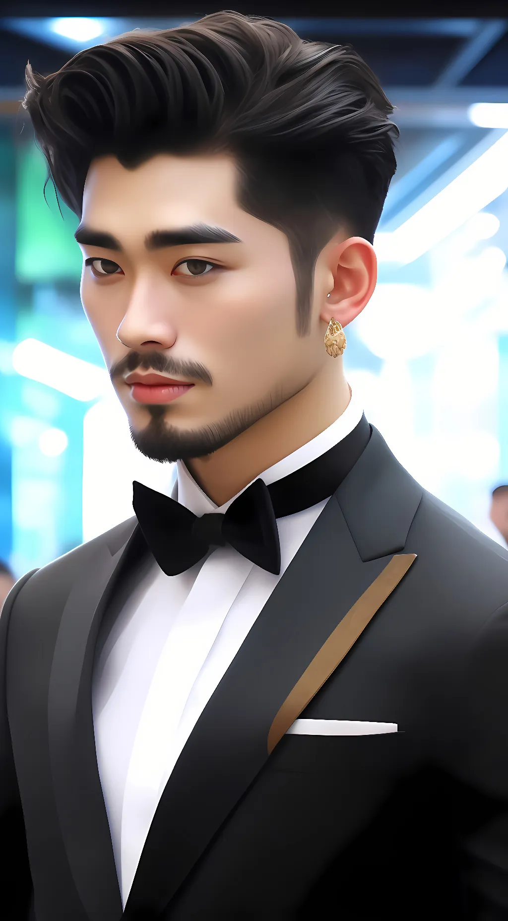 ai character: love you❤❤ background