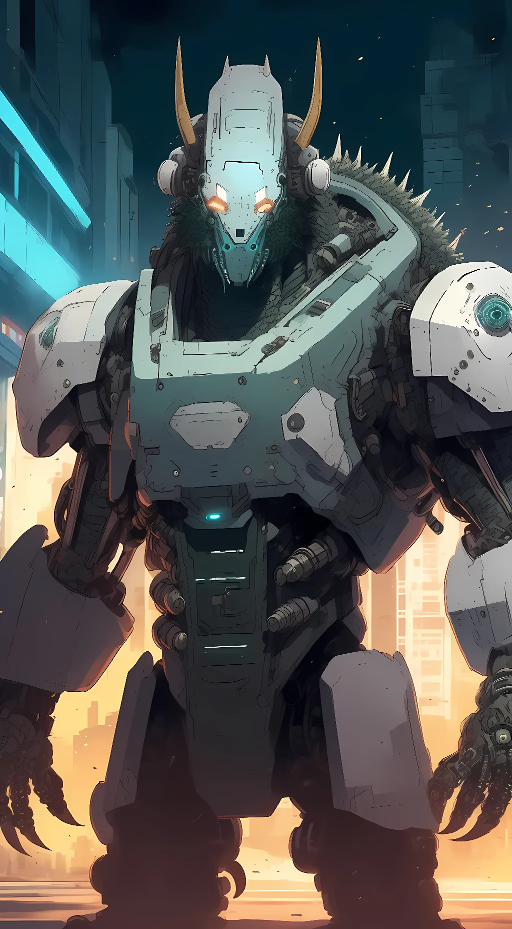 ai character: alpha background