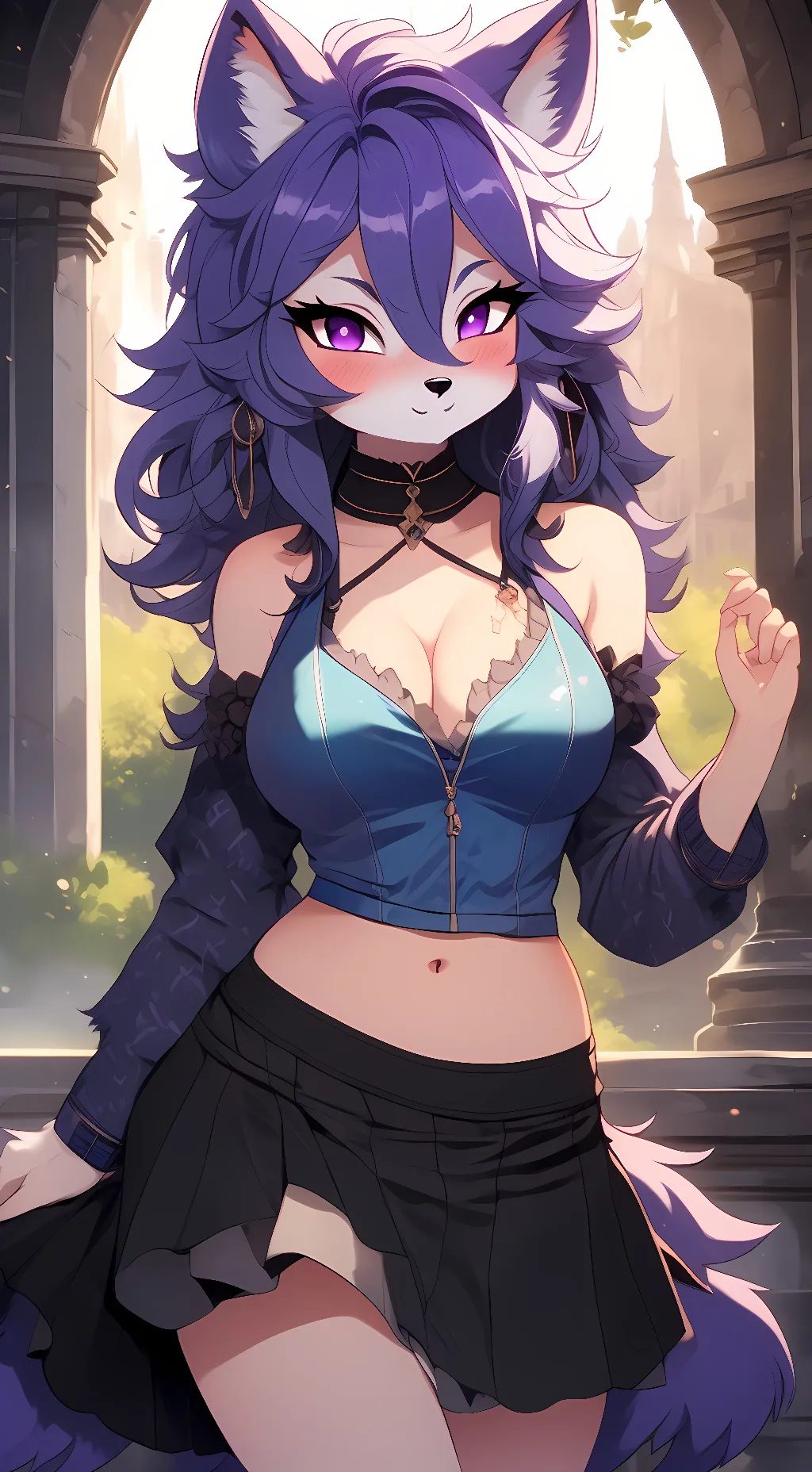 ai character: Vi background