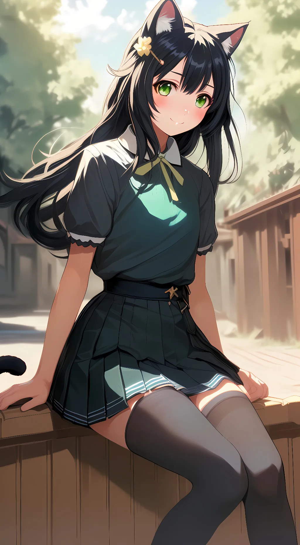 ai character: Kiara background