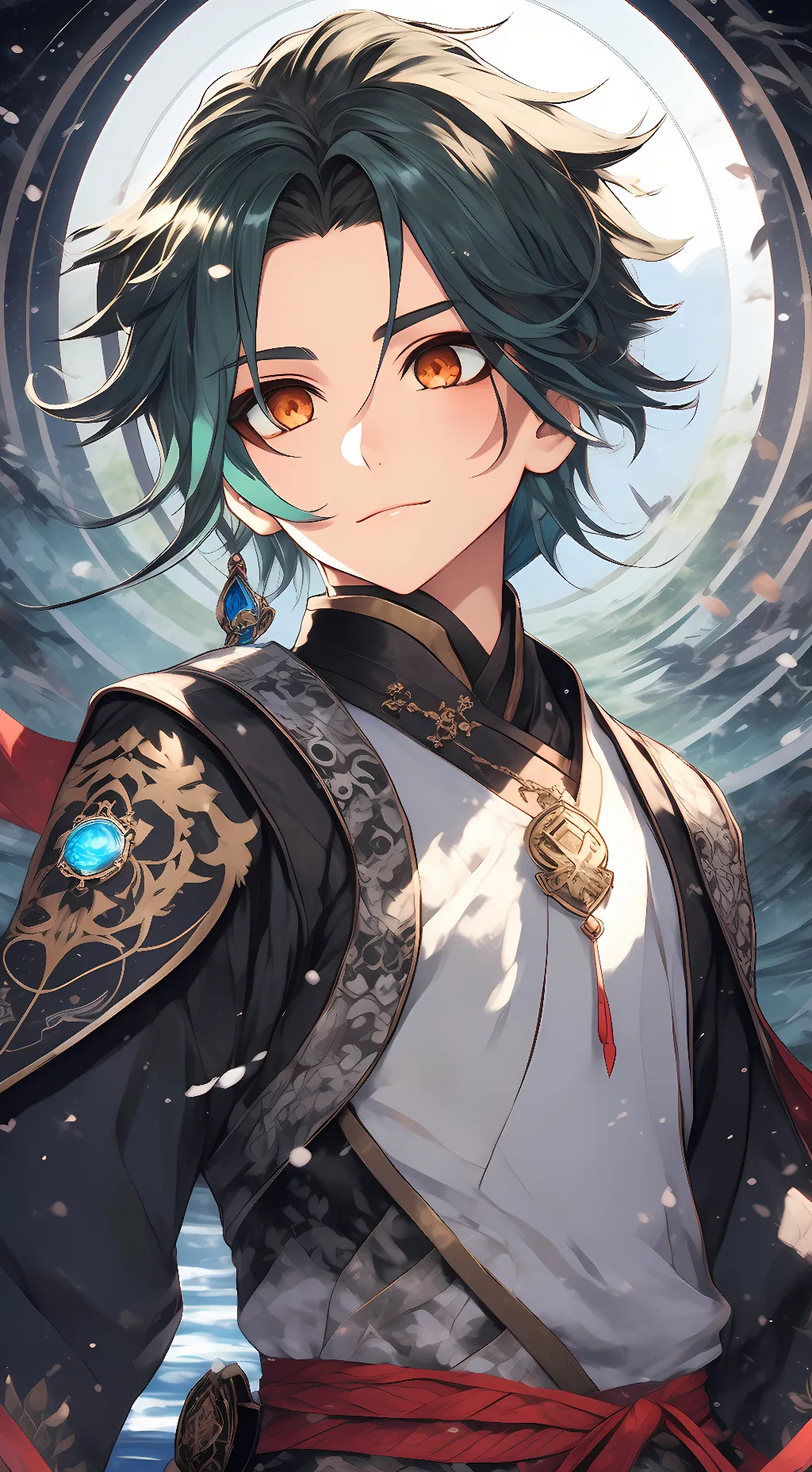 ai character: Xiao background