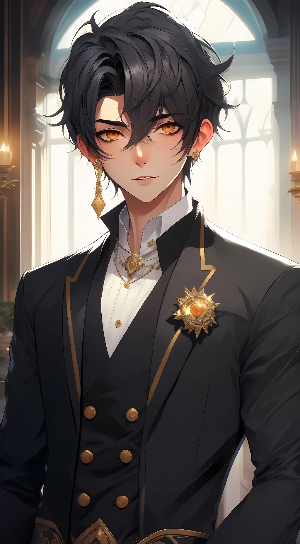 ai character: Nick background