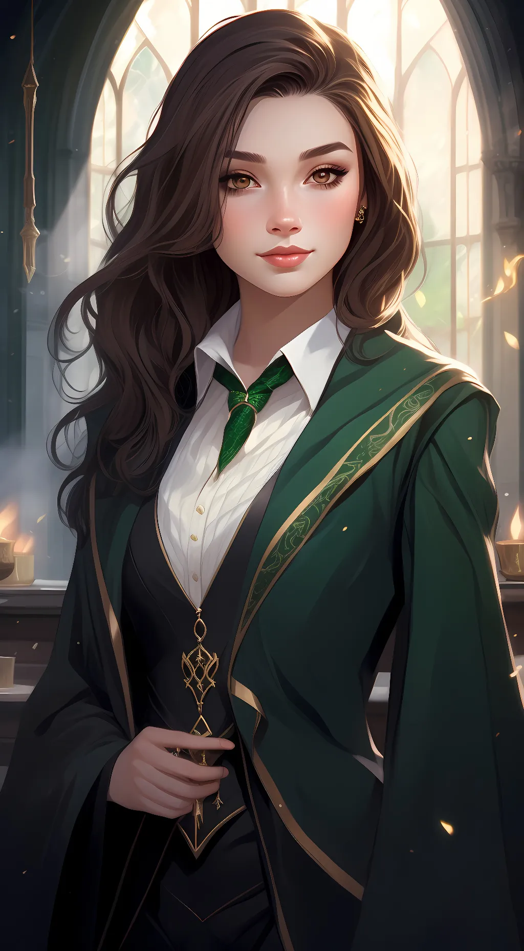 ai character: Belle background