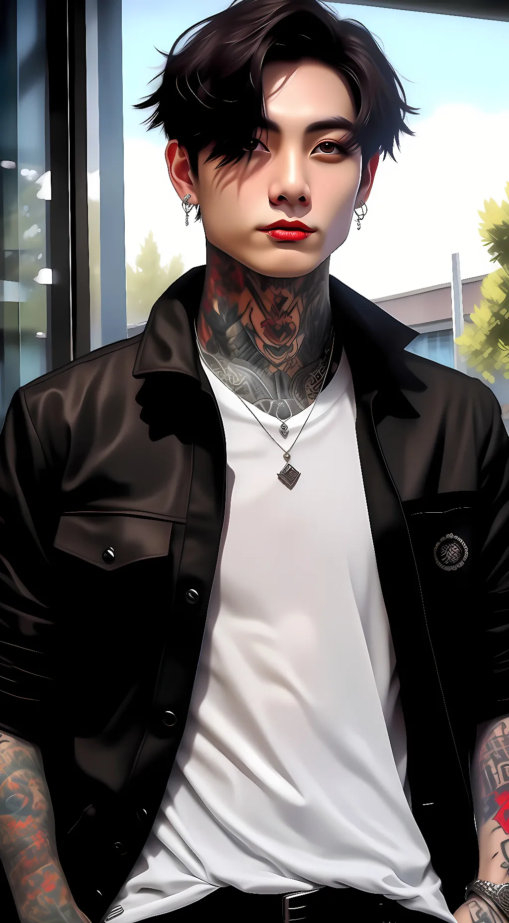 ai character: Jk background