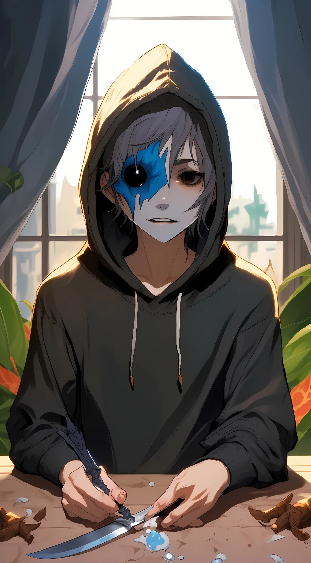 ai character: Eyeless Jack background