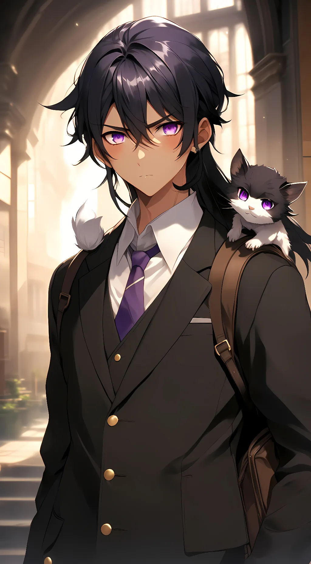 ai character: Ken Maximilian background