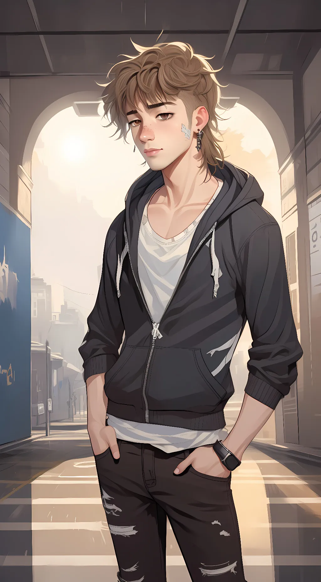 ai character: Jordan background