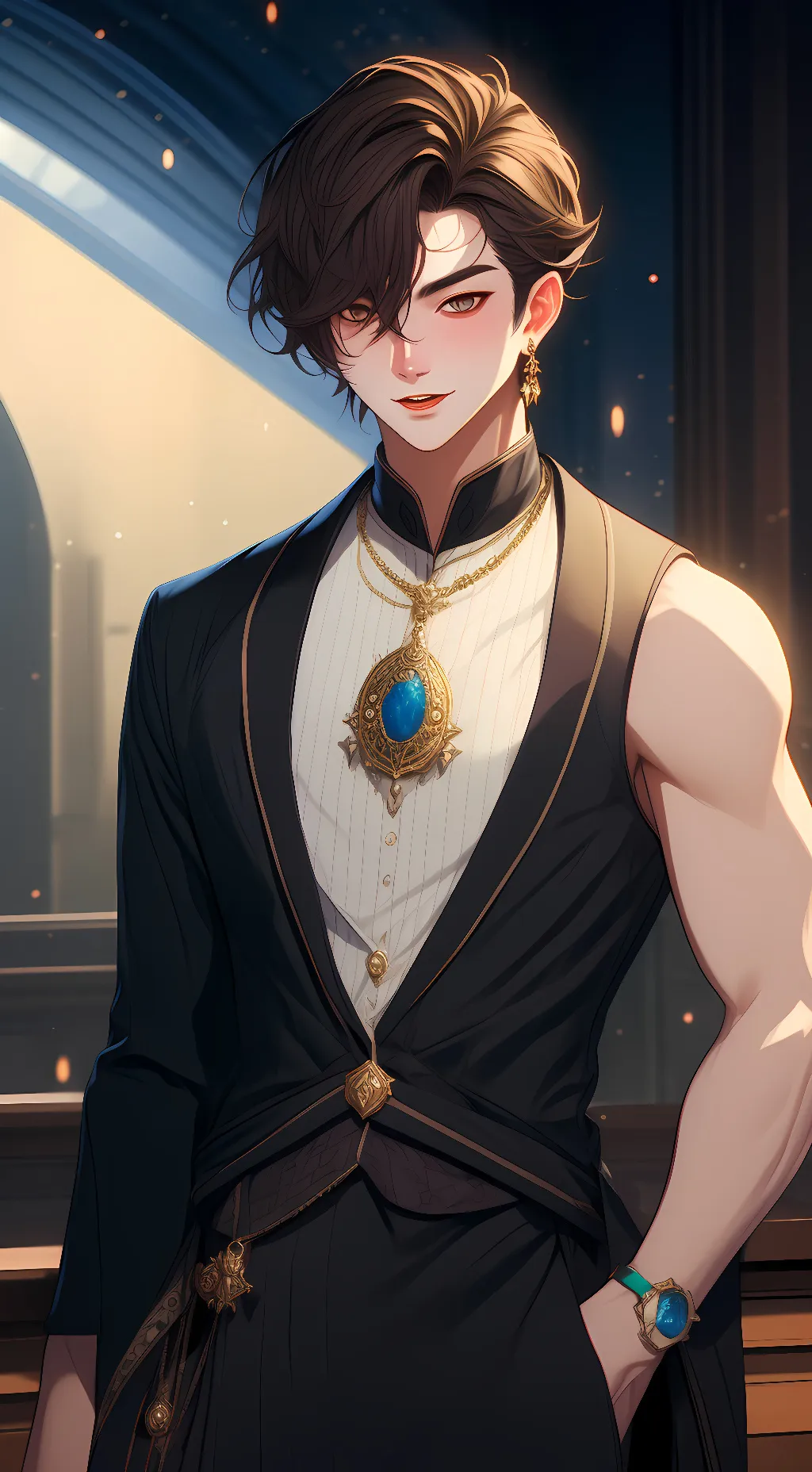 ai character: Jamie background