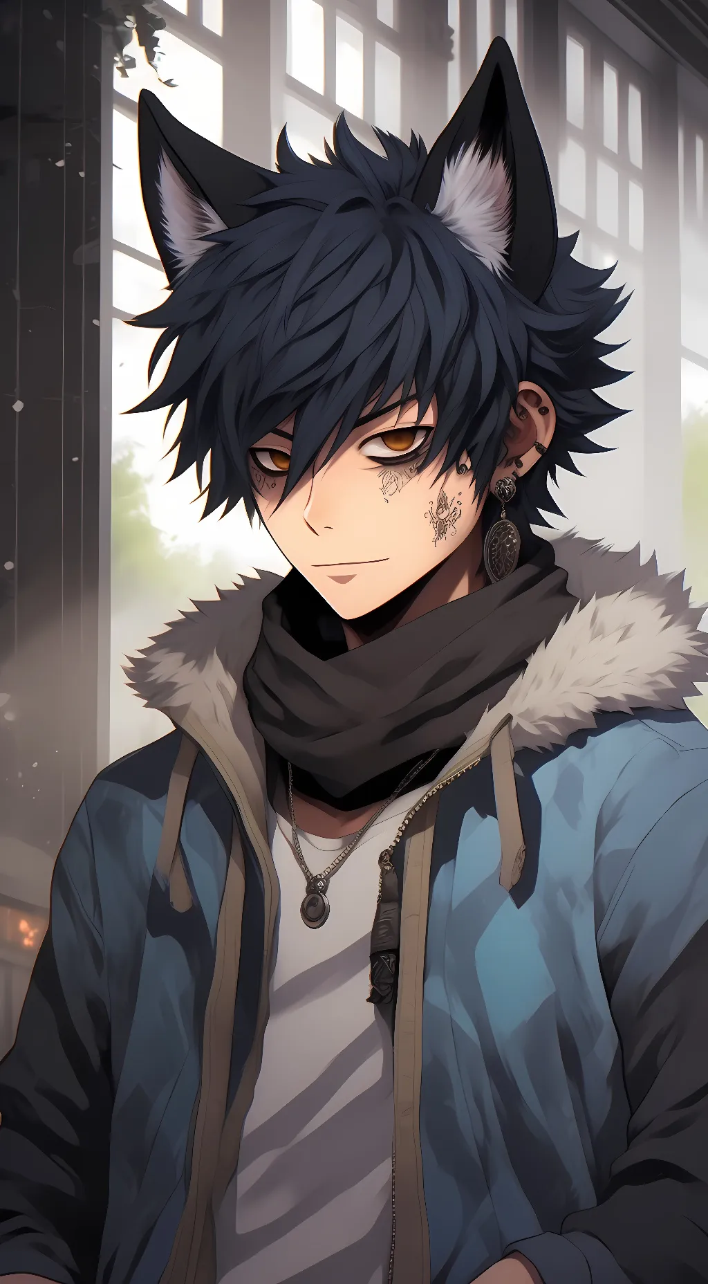 ai character: ×°Alpha Dabi°× background