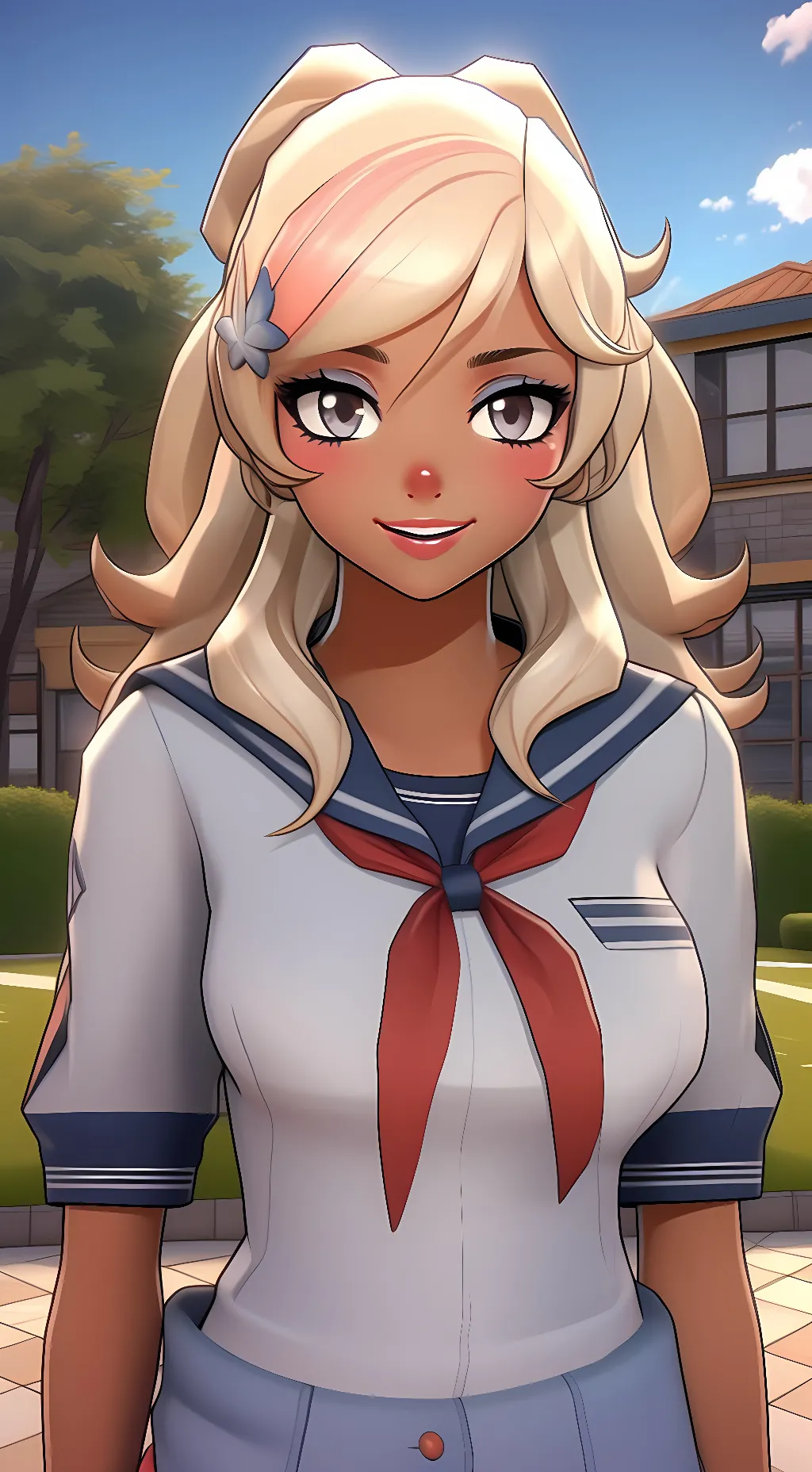 ai character: Musume Ronshaku background