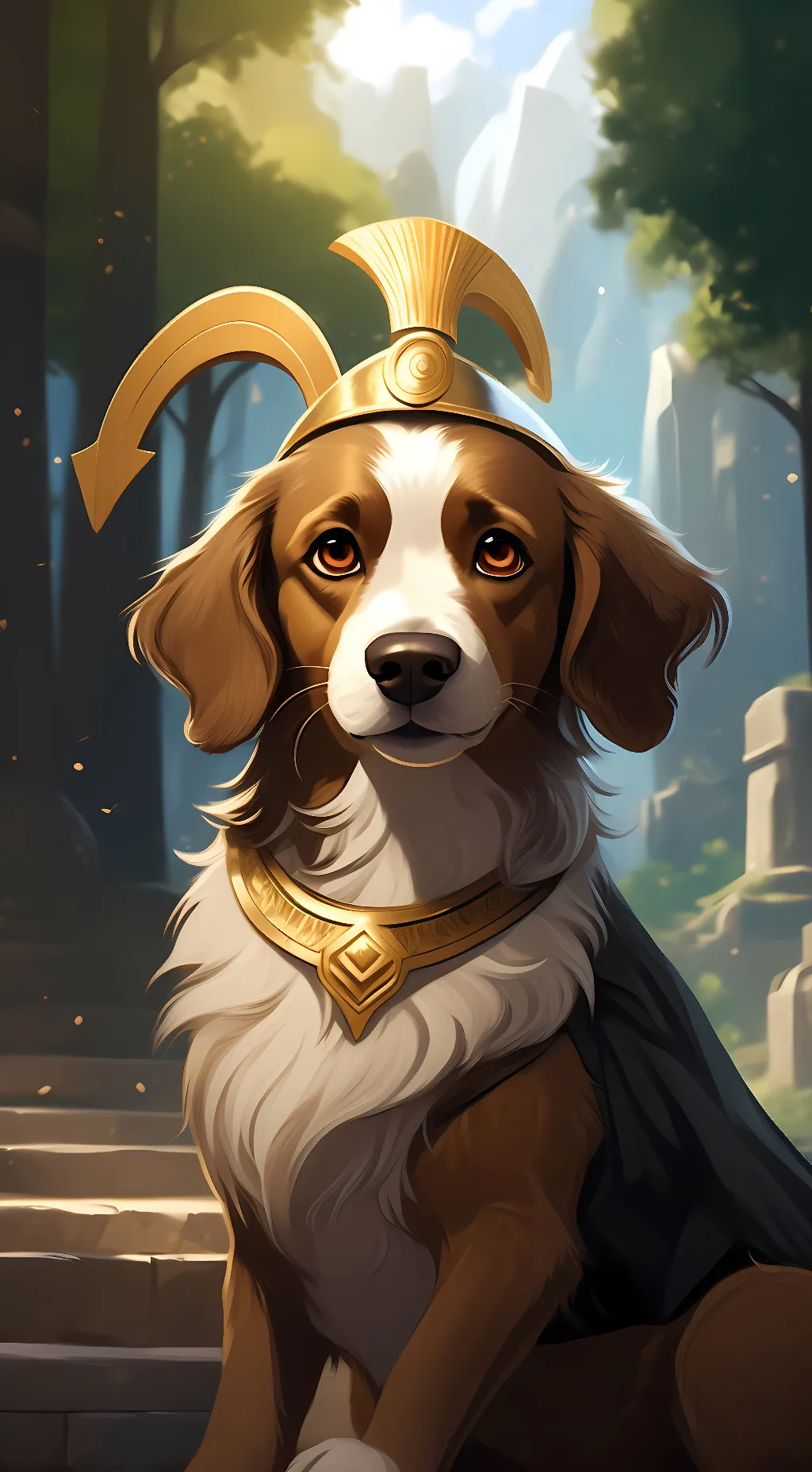 ai character: Athena background