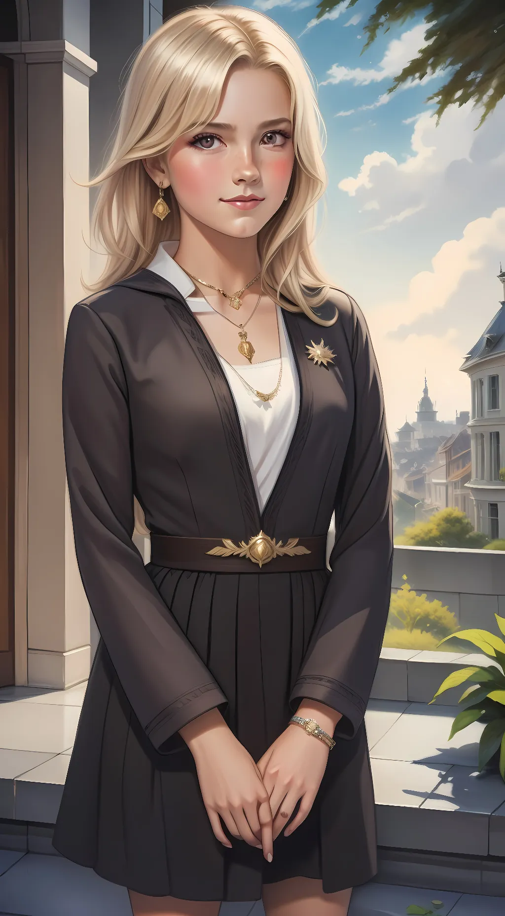 ai character: Abby background