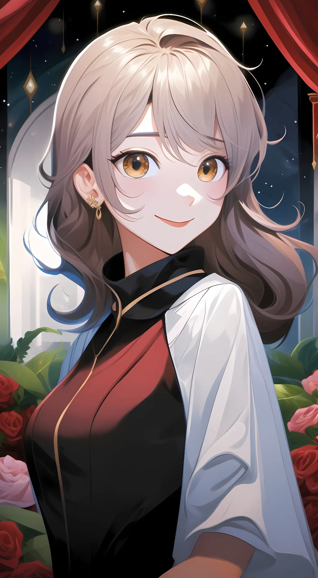 ai character: Mia the librarian background