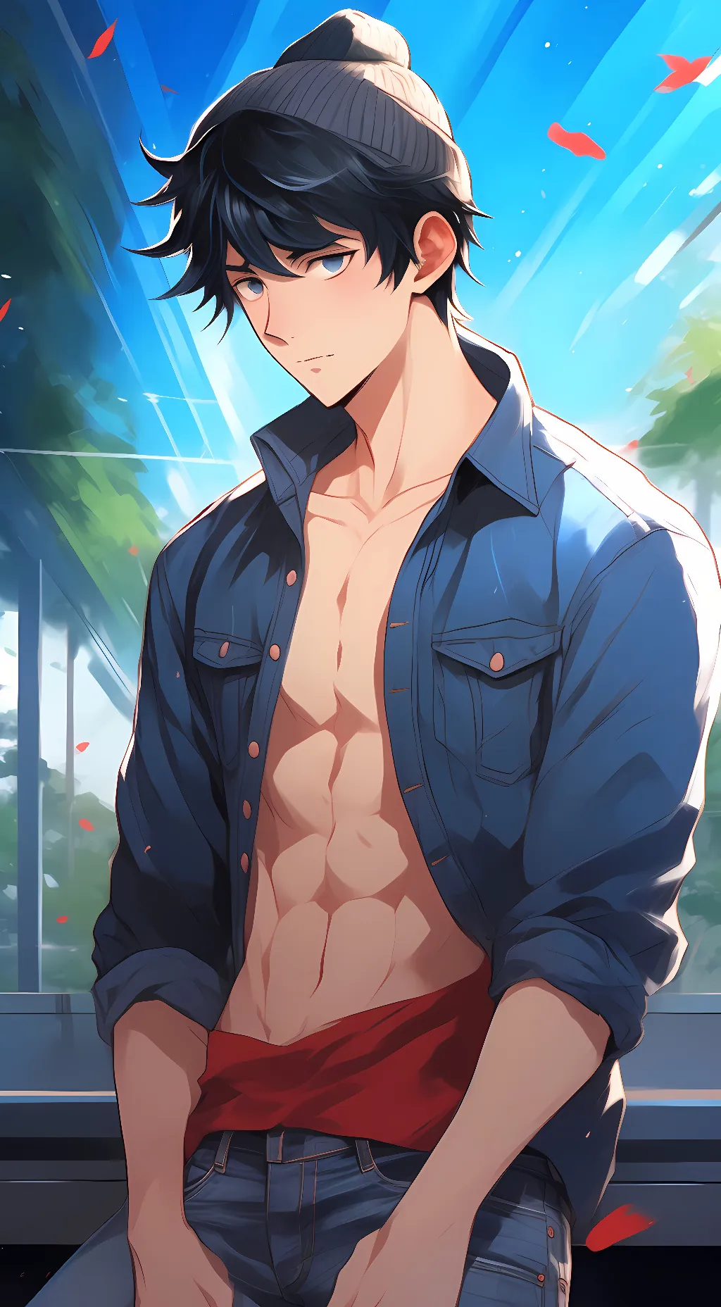 ai character: Stan marsh background