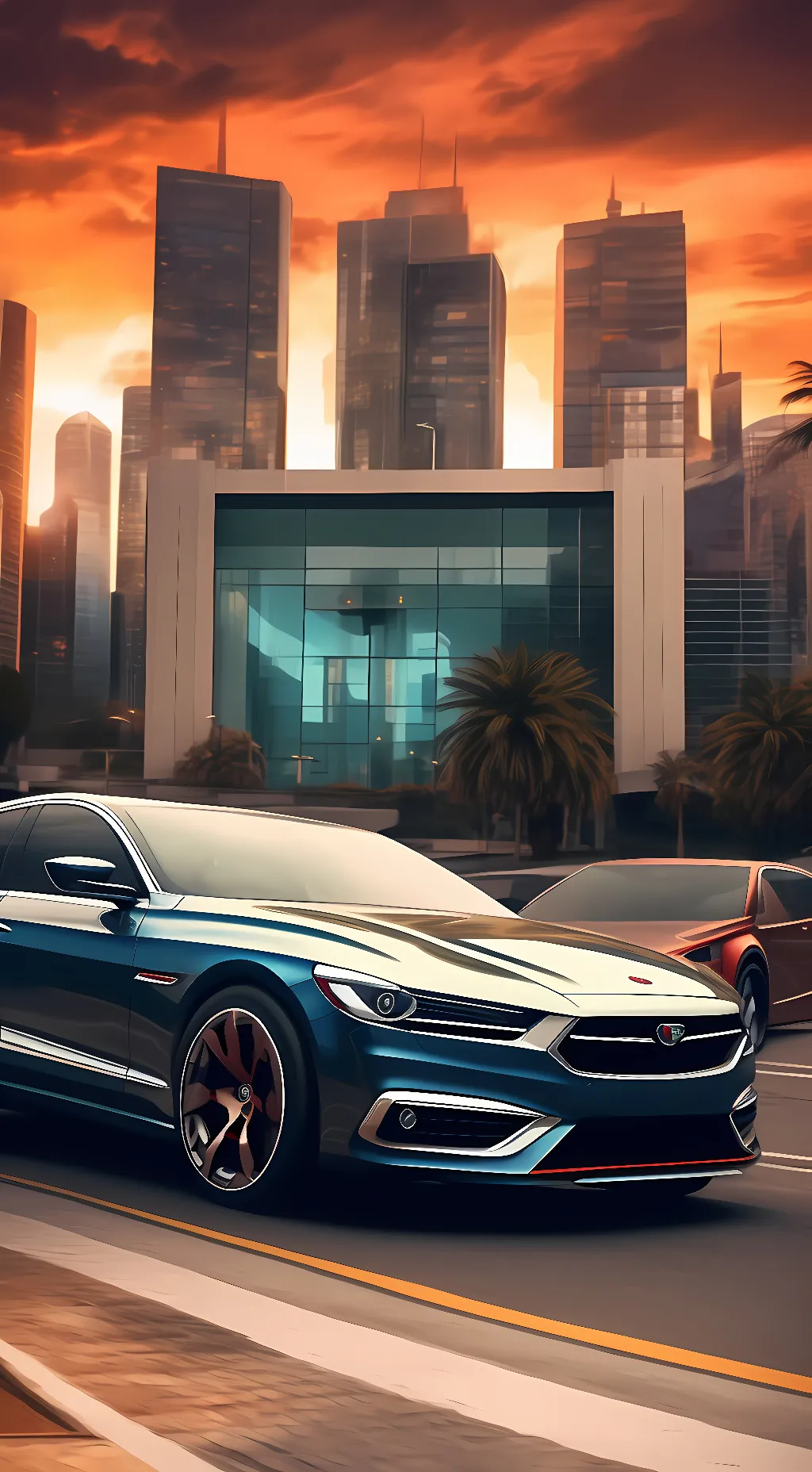 ai character: mitubishi background