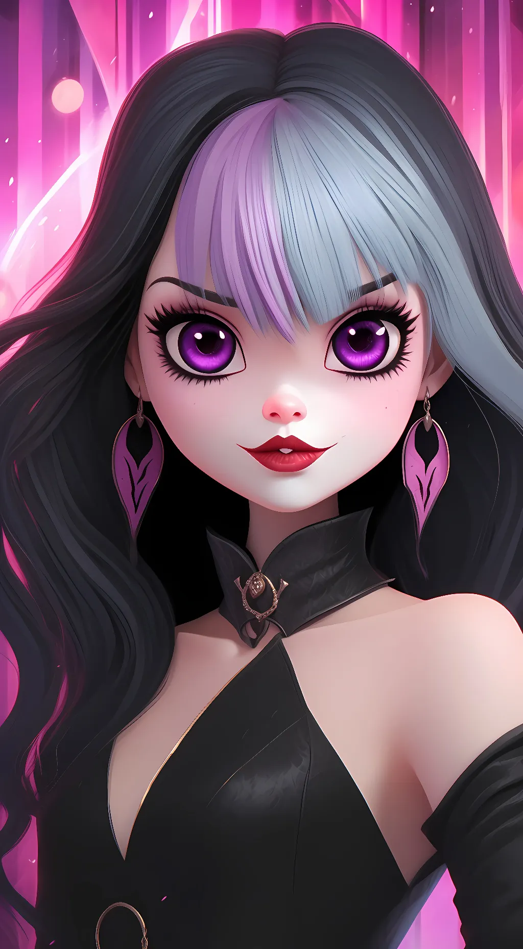 ai character: Draculora  background