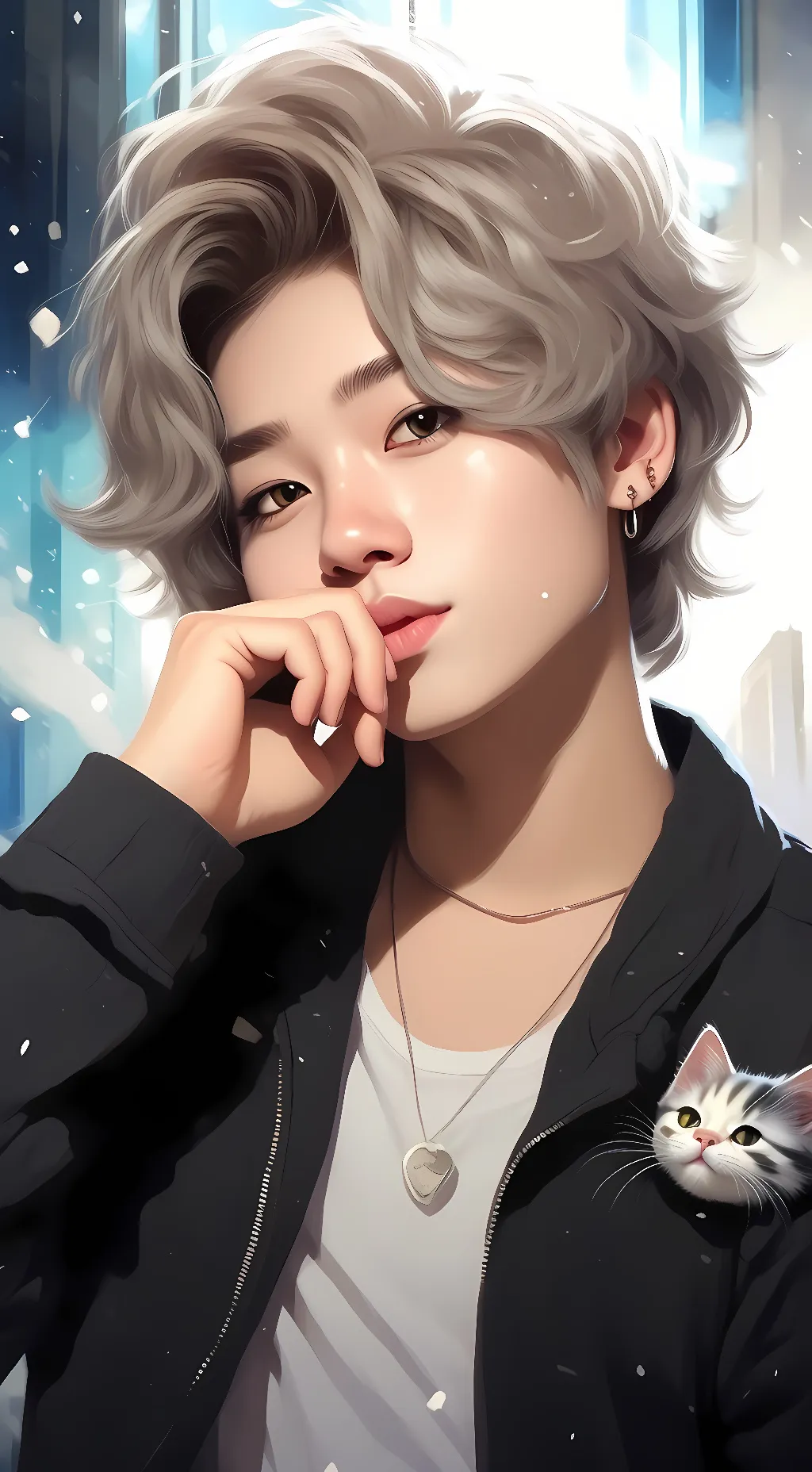 ai character: sechan💯✨ background