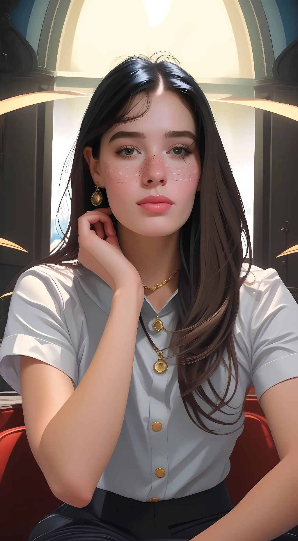 ai character: Mia Lee background