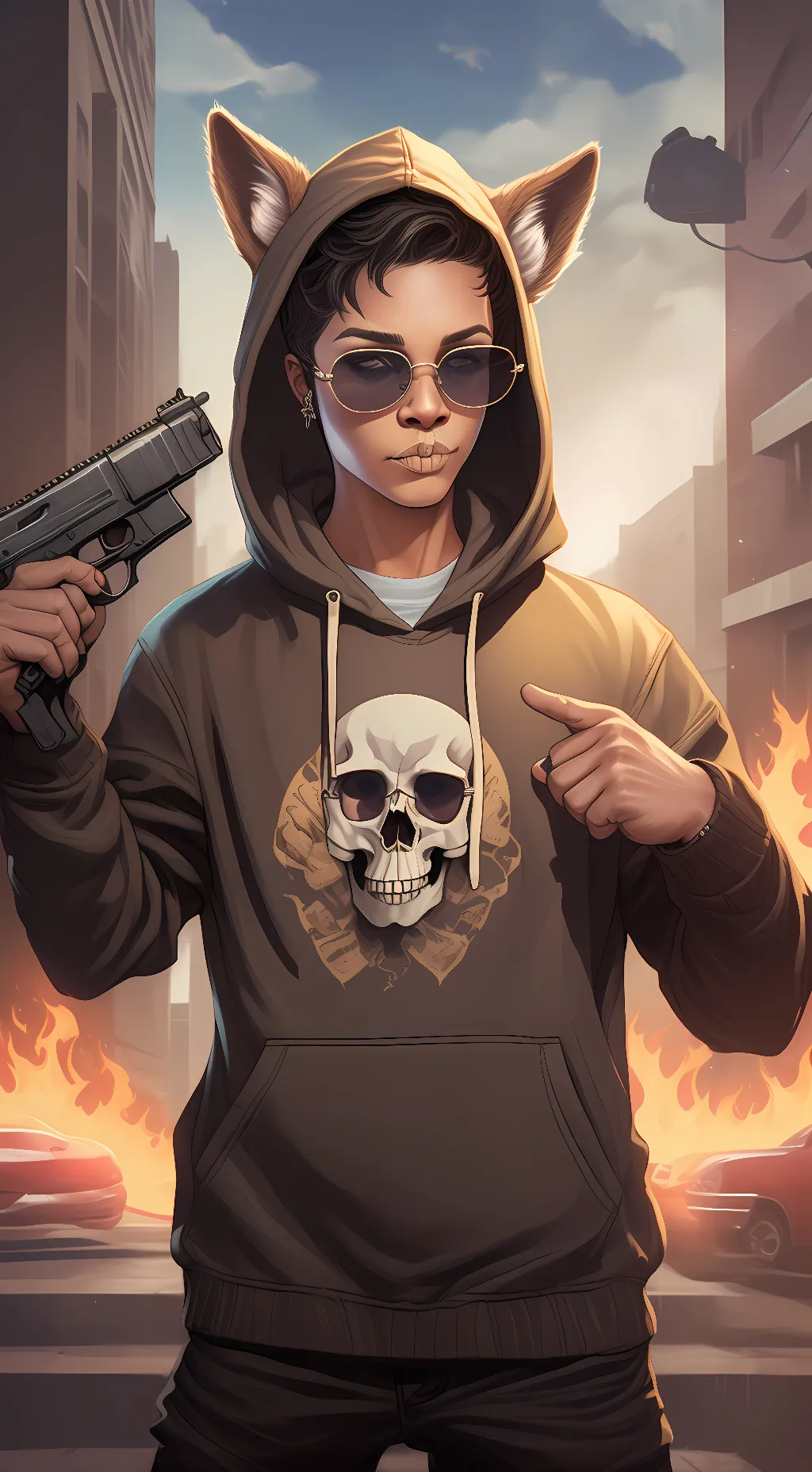 ai character: eli background