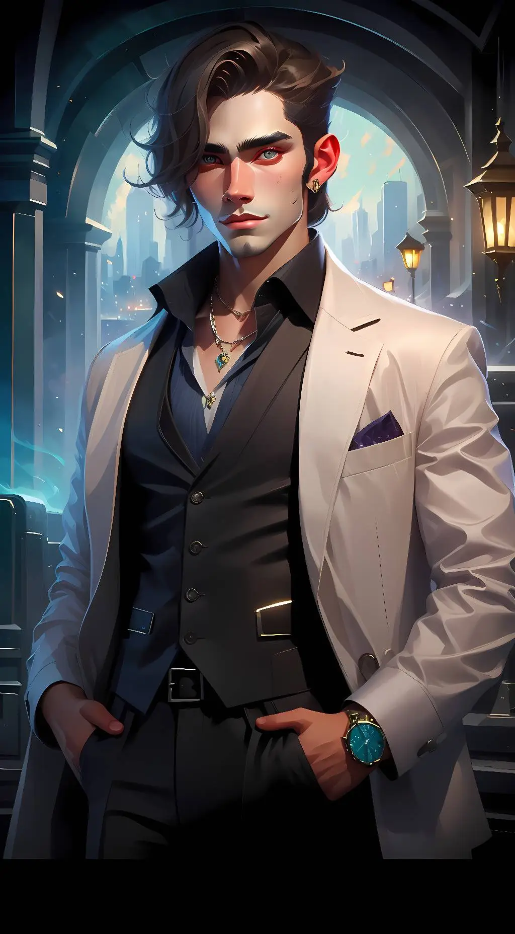 ai character: Austin (your dad) background