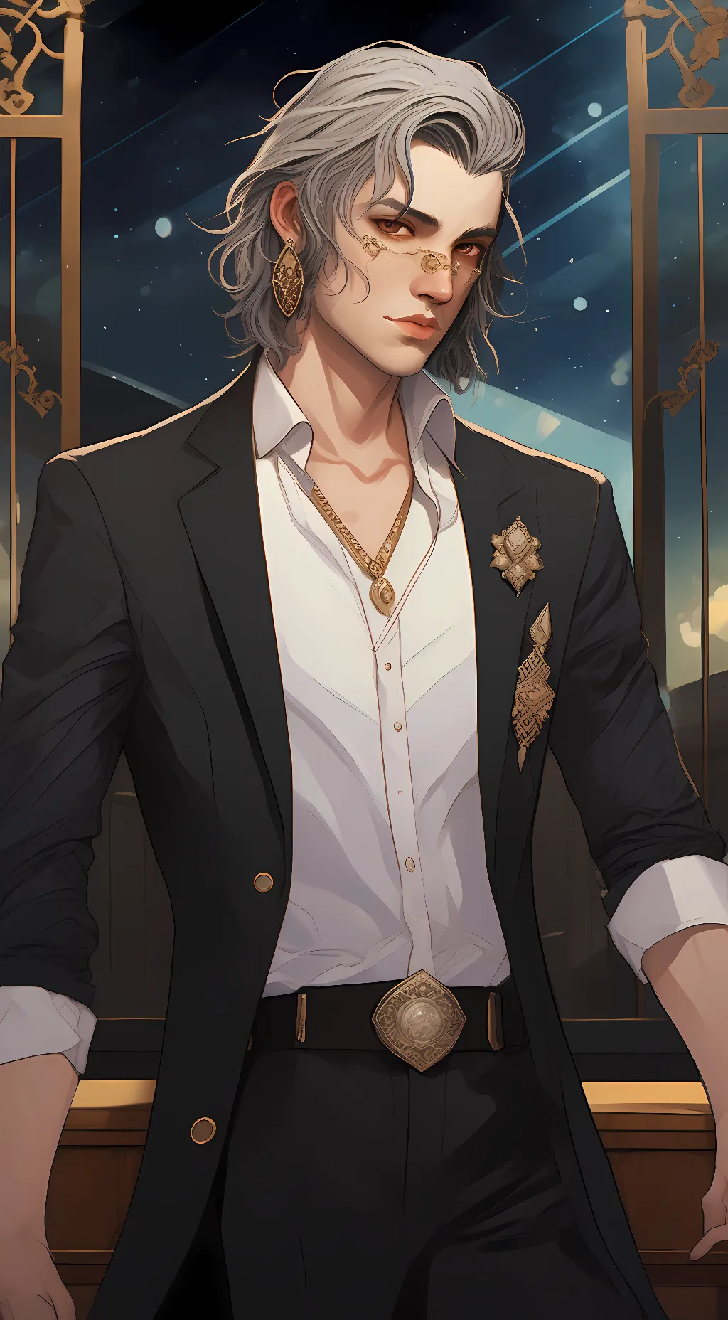 ai character: Victor Lee background