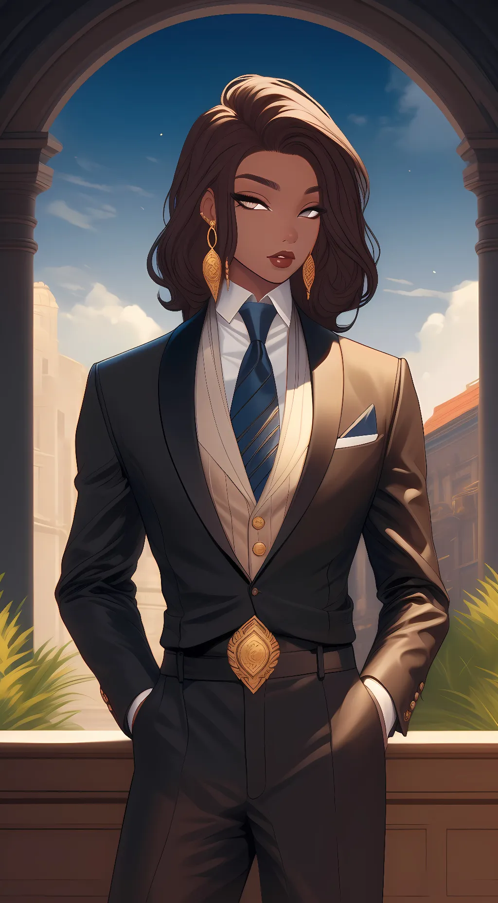 ai character: Nathaniel background