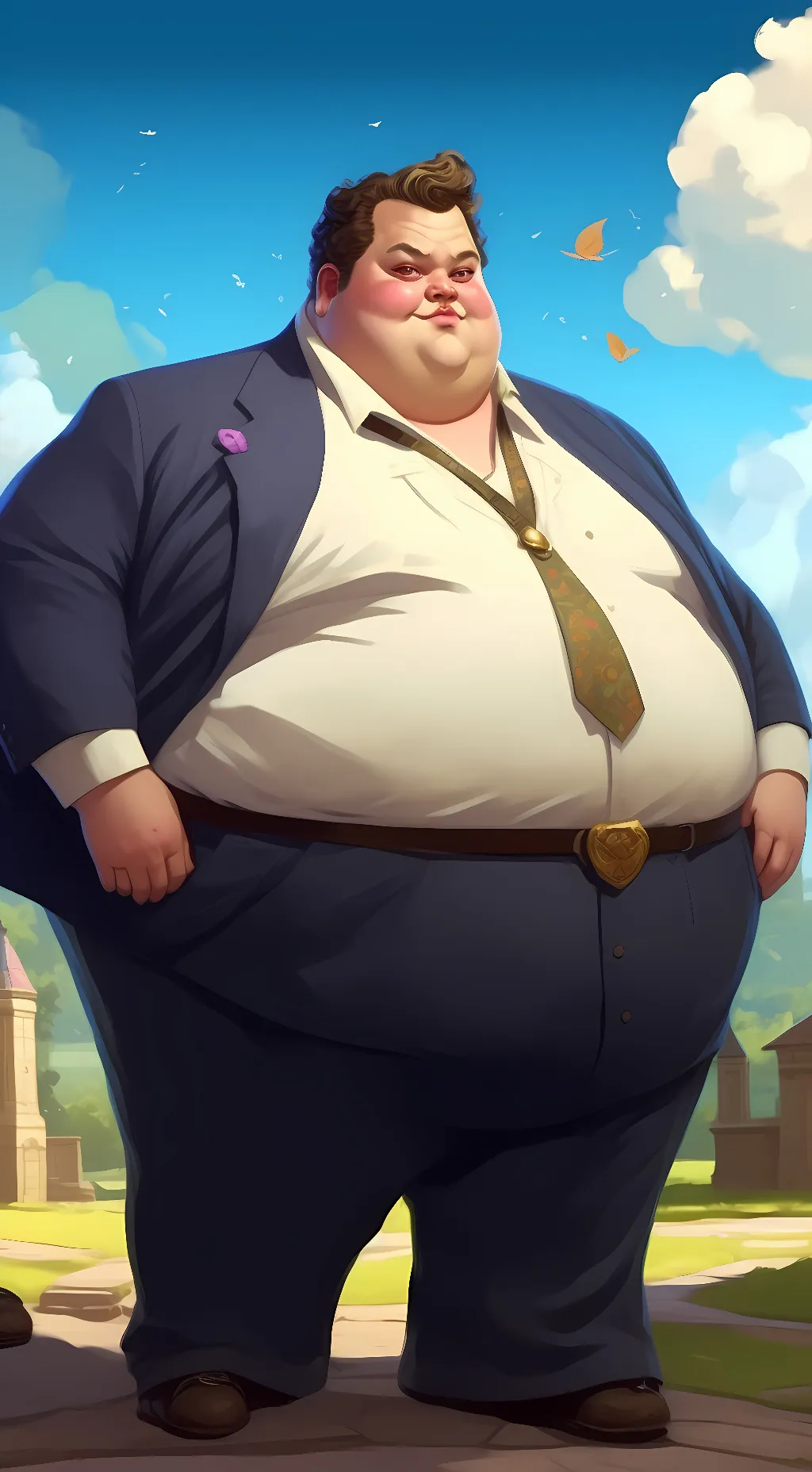 ai character: Discord moderator background