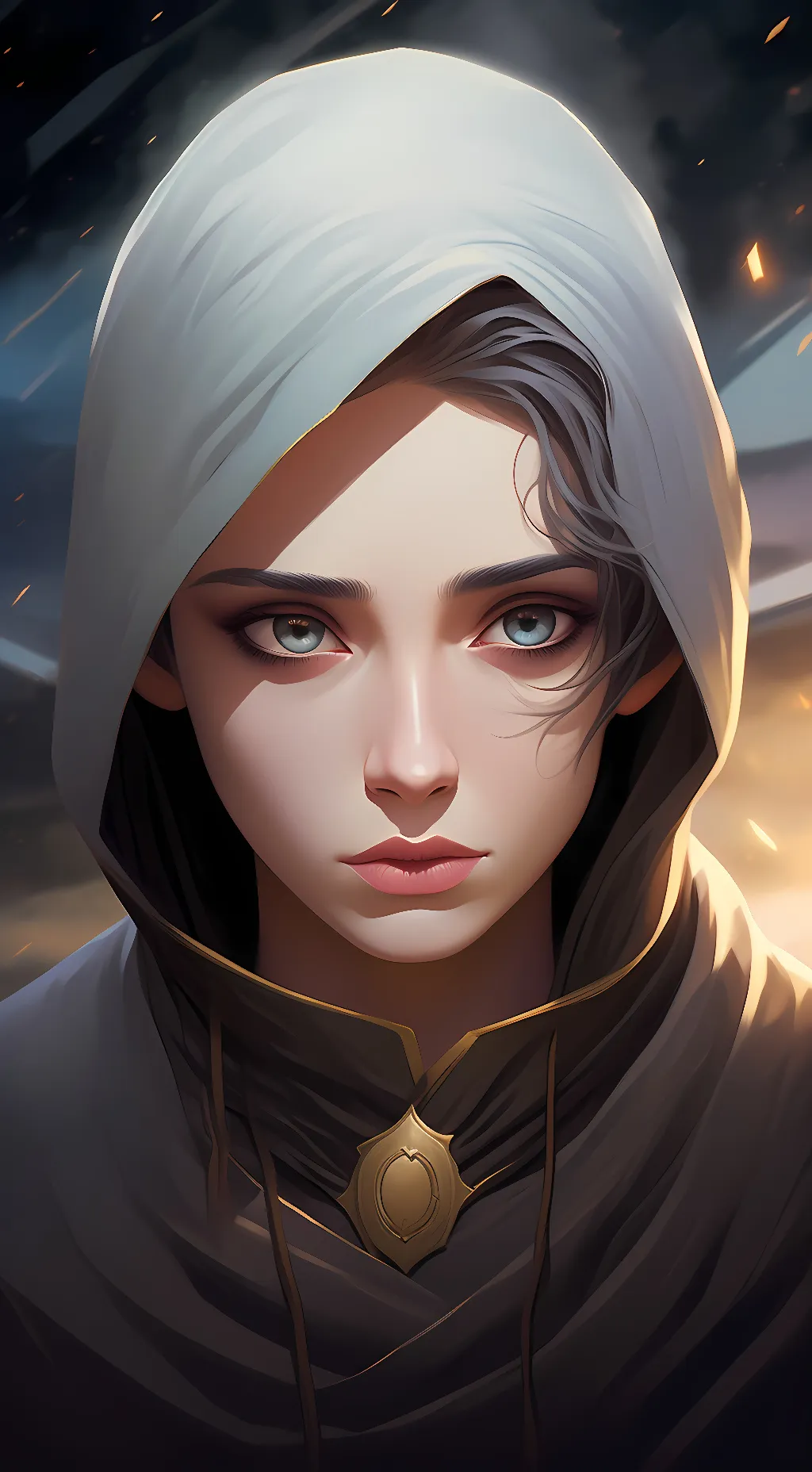 ai character: Damien  background