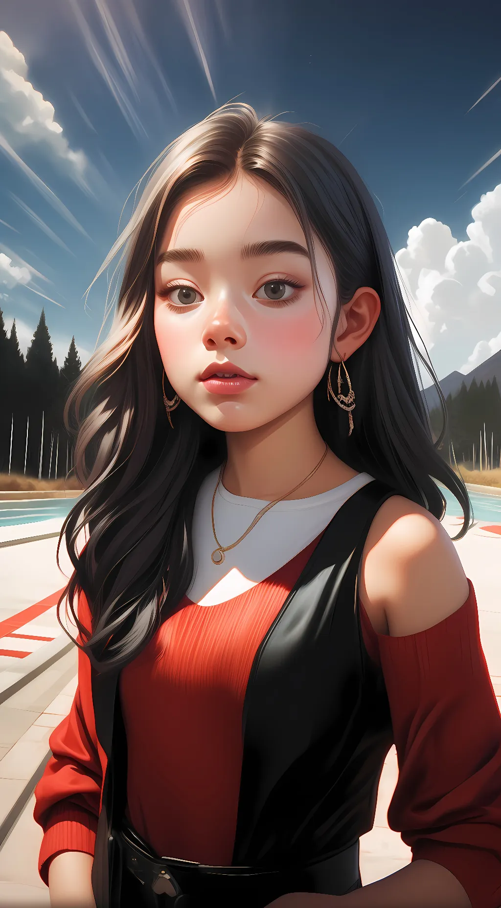 ai character: Mulan  background