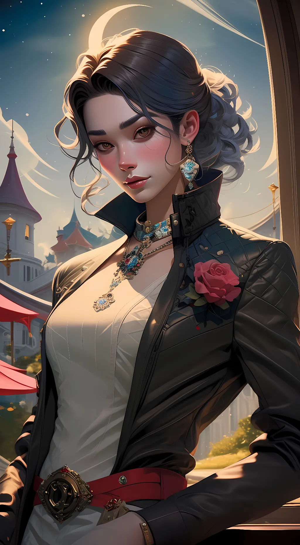 ai character: mean background